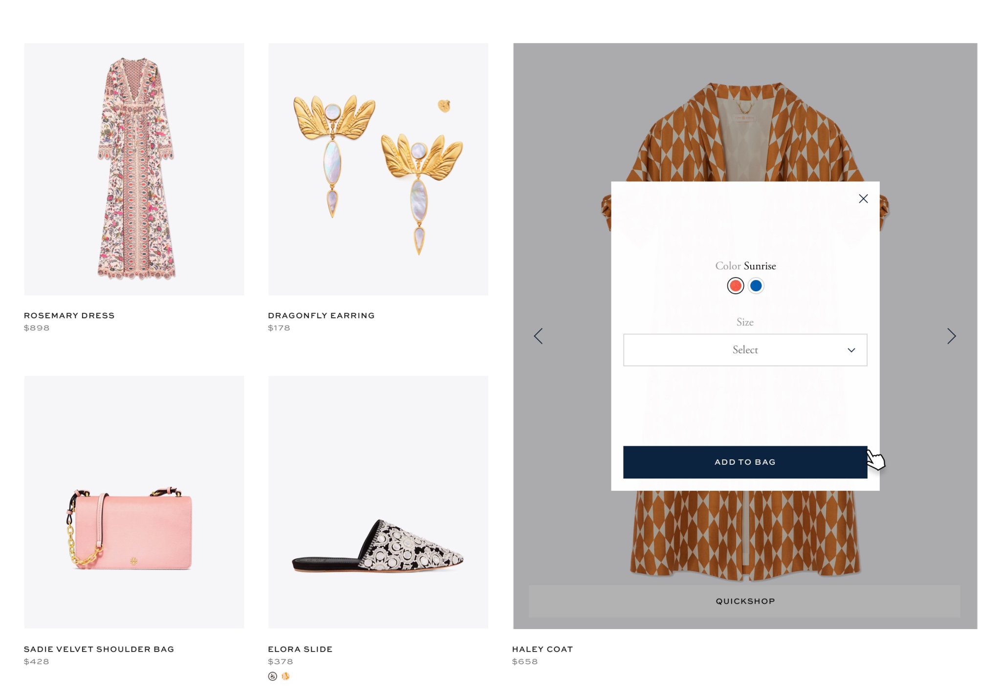 Tory burch website hotsell