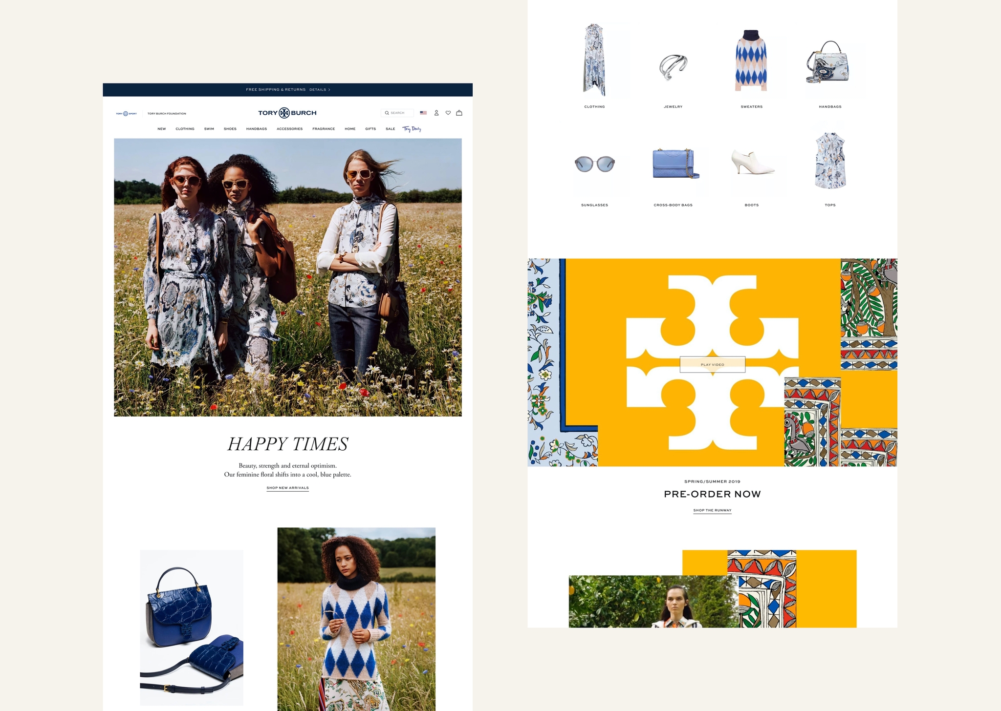 Tory Burch | Free Association